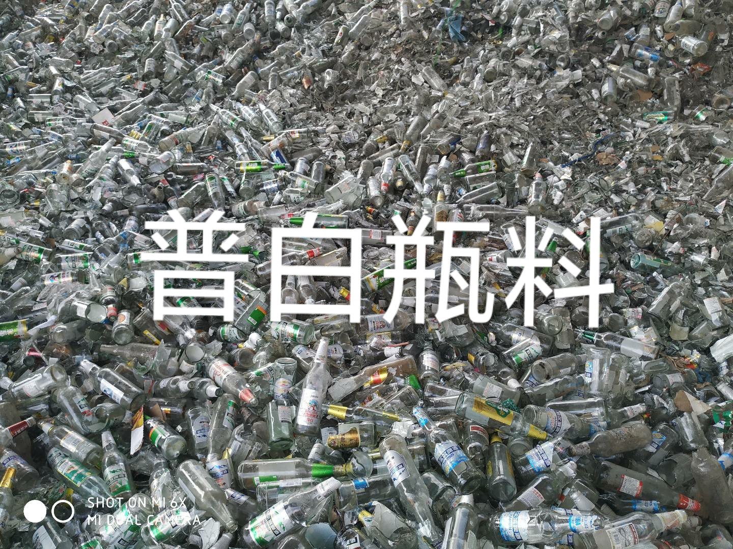 靖江普白瓶料回收